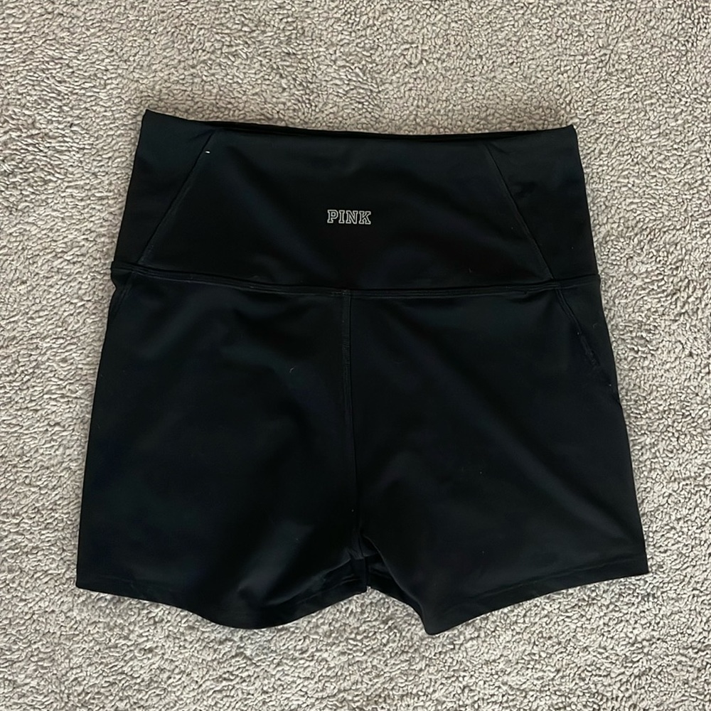 PINK biker shorts